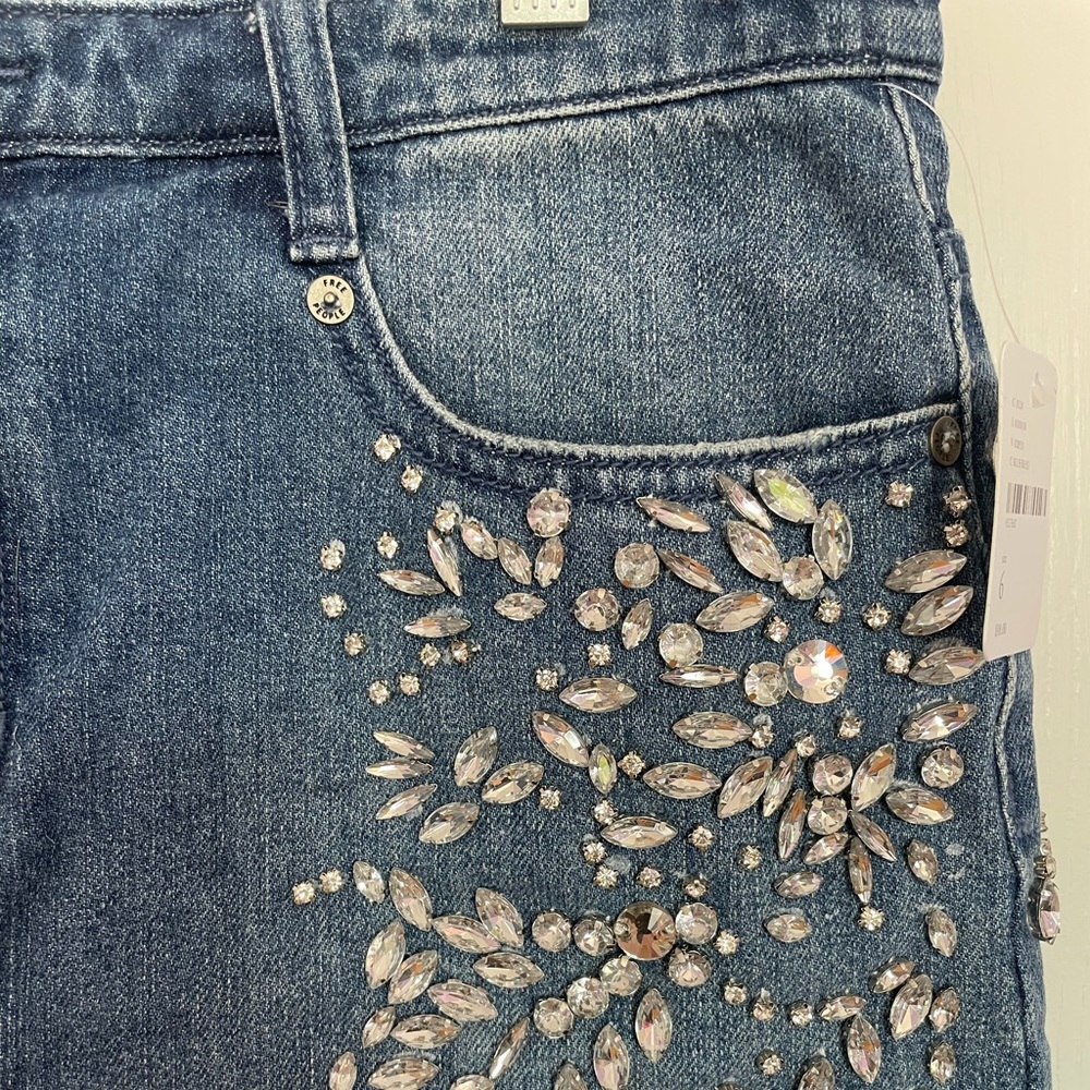 Free People Shine Bright Shine Far Mini Skirt - Picture 6 of 10